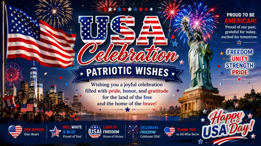 Celebration Patriotic Wishes