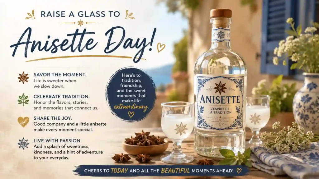 Inspirational Anisette Day Messages