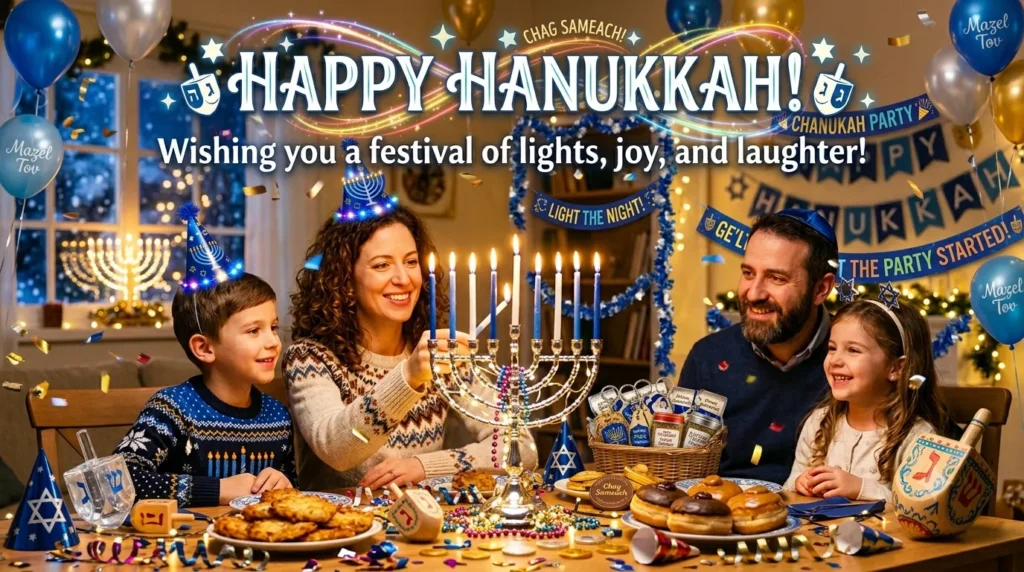 Celebration Happy Hanukkah Wishes
