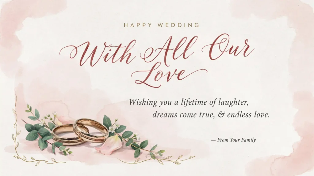 Celebration Marriage Wishes