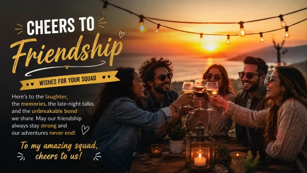 Cheers to Friendship