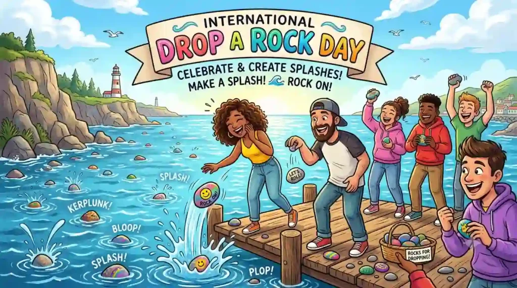  Funny & Playful International Drop a Rock Day Wishes