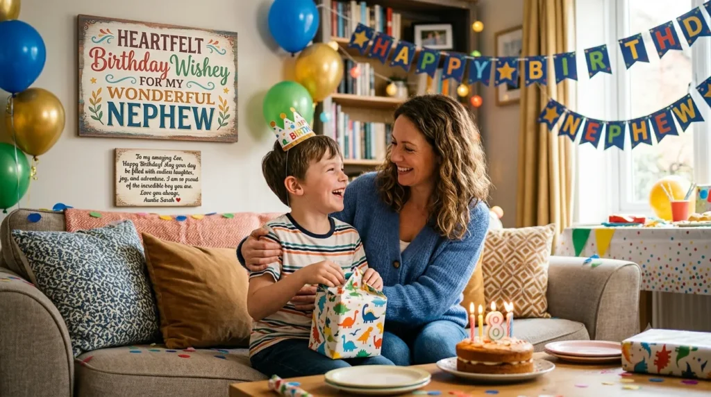 Heartfelt Birthday Wishes for Nephew from Aunt
