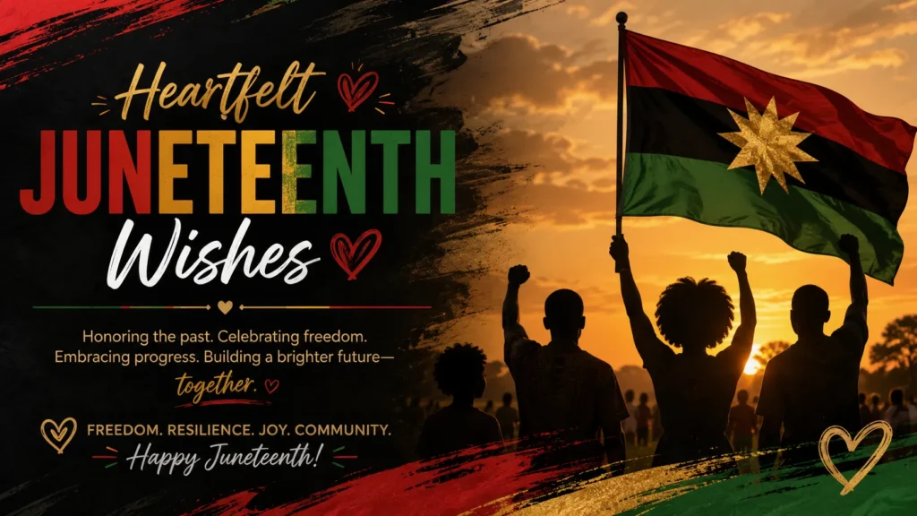 Heartfelt Juneteenth Wishes