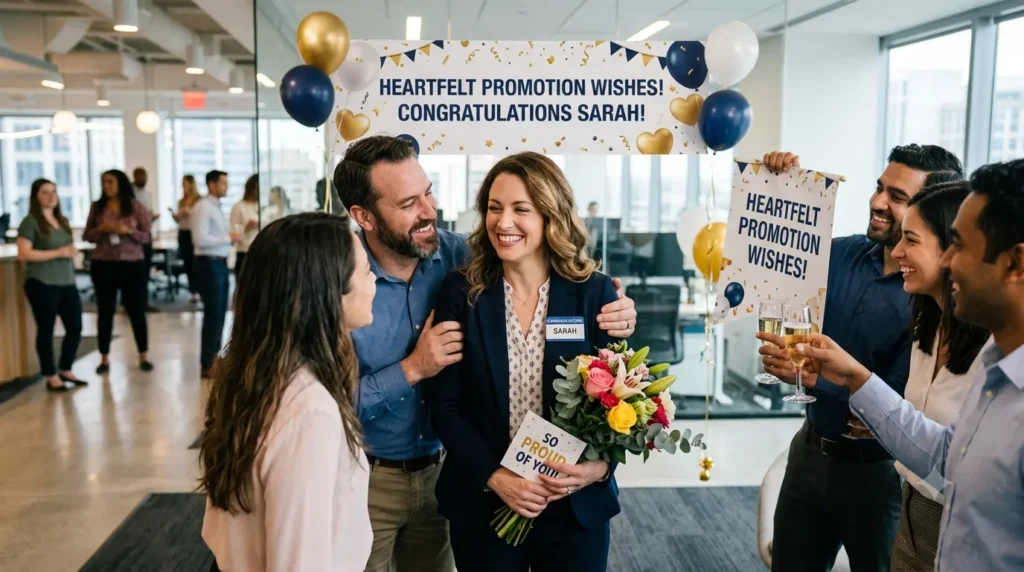 Heartfelt Promotion Wishes