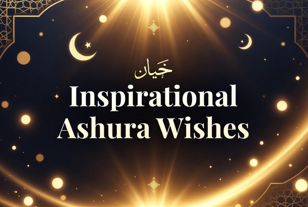 Inspirational Ashura Wishes