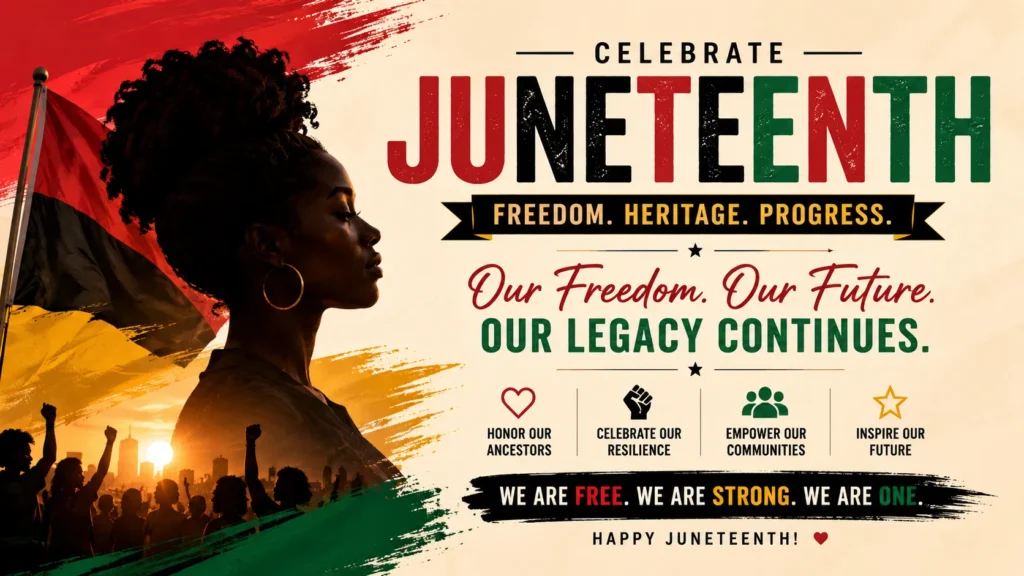 Inspirational Happy Juneteenth Messages
