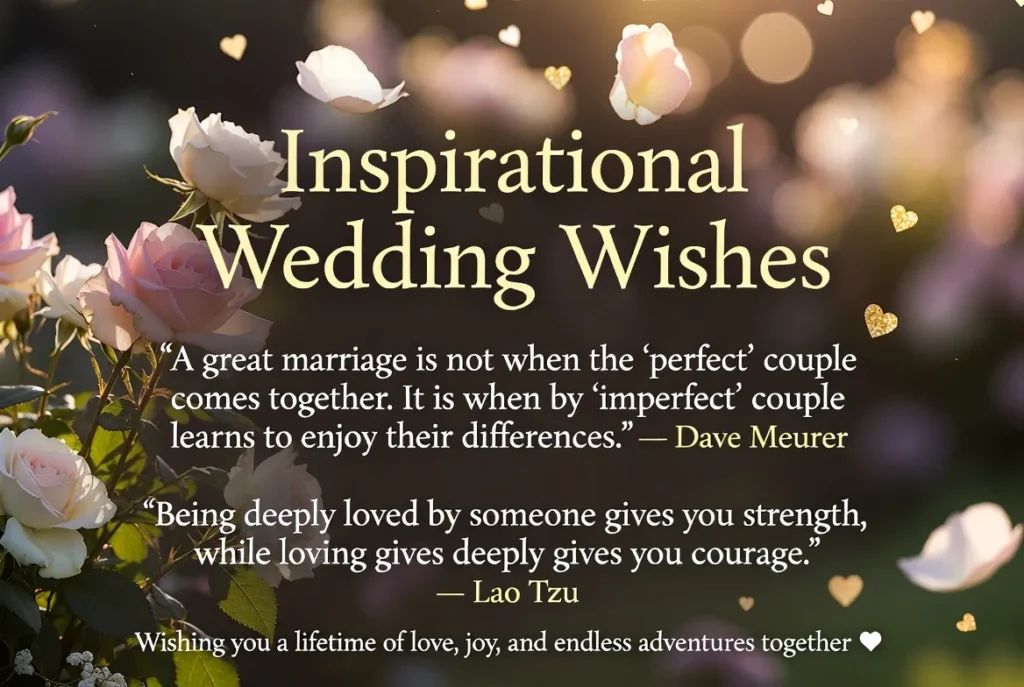 Inspirational Wedding Wishes