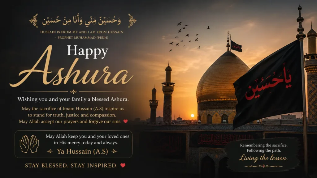  Islamic Ashura Wishes for Friends