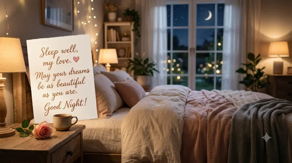 Romantic Good Night Wishes