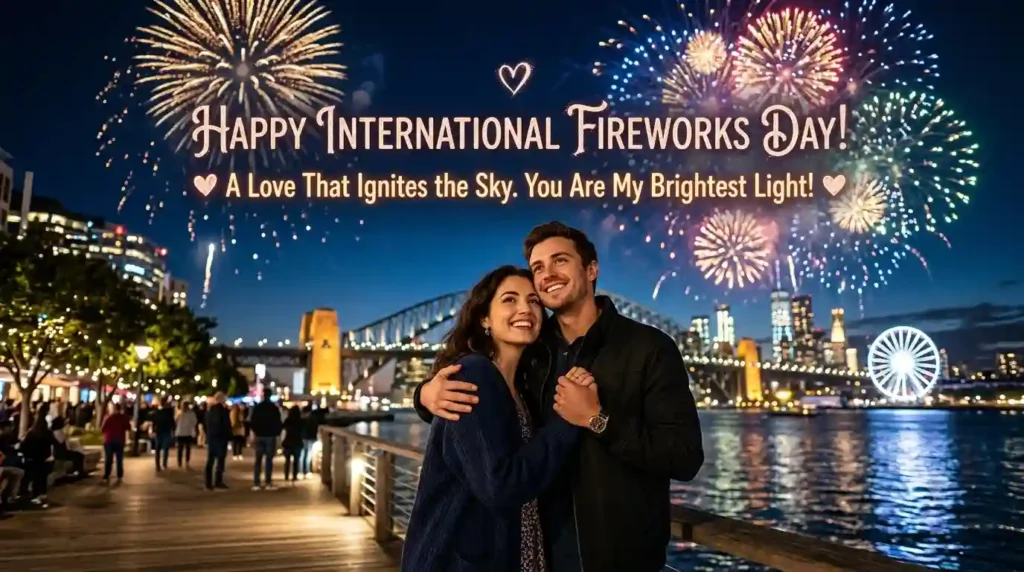 Romantic International Fireworks Day Wishes