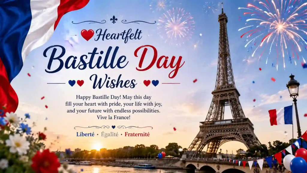 Heartfelt Bastille Day Wishes