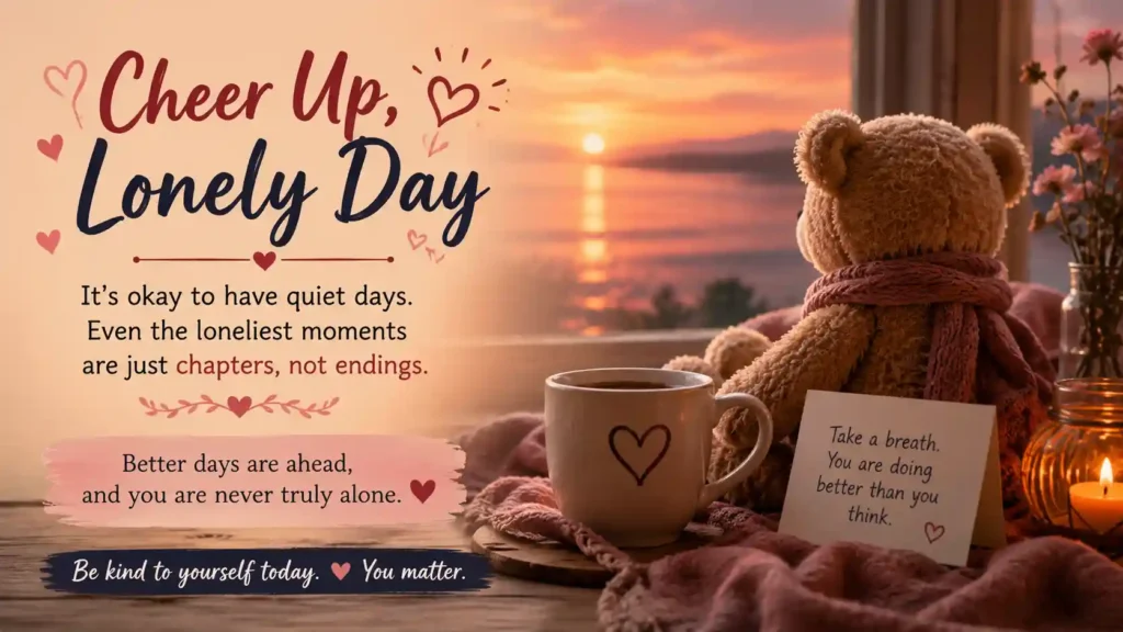  Heartfelt Cheer Up the Lonely Day Wishes