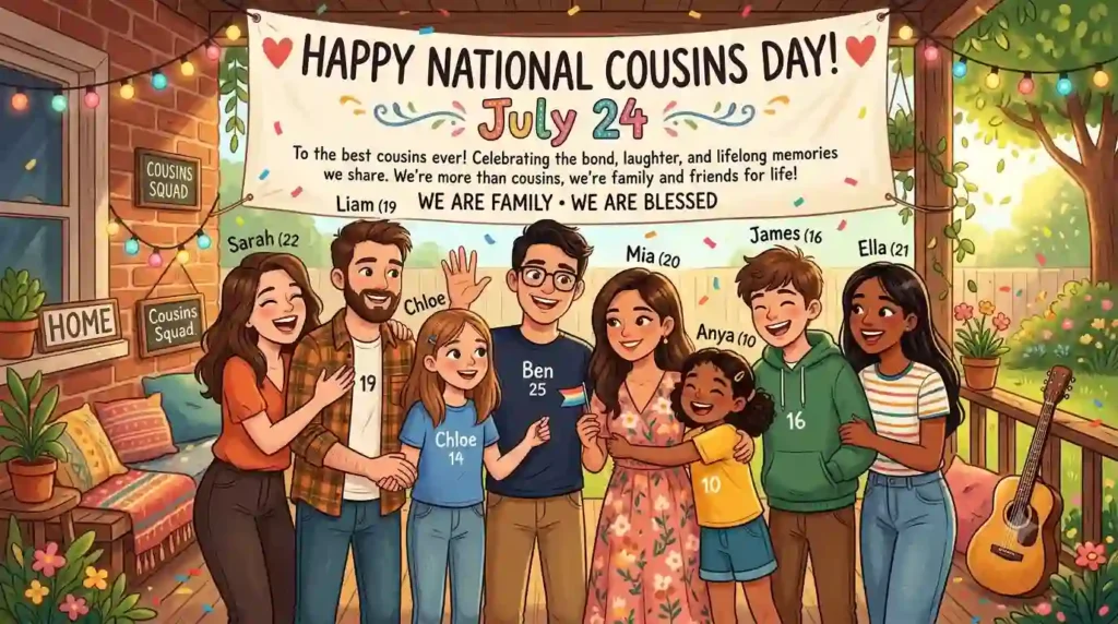 Heartfelt Cousins Day Wishes