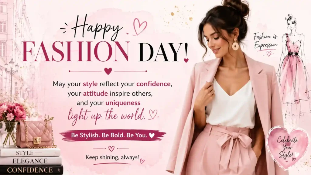  Heartfelt Fashion Day Wishes