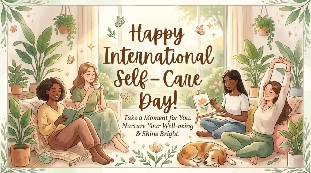 Heartfelt International Self-Care Day Wishes