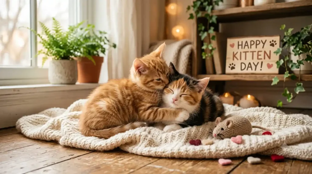  Heartfelt Kitten Day Wishes
