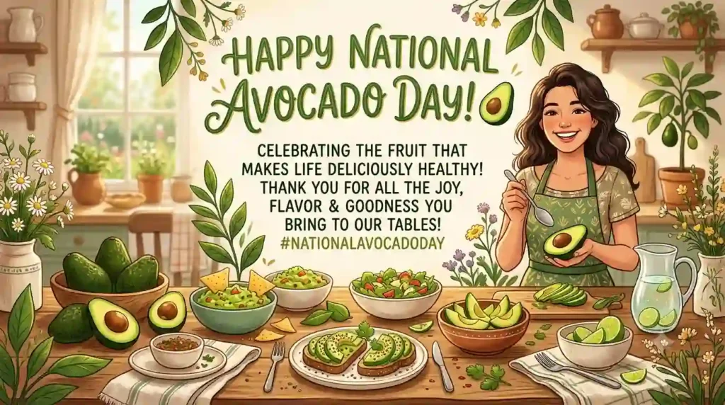 Heartfelt National Avocado Day Wishes