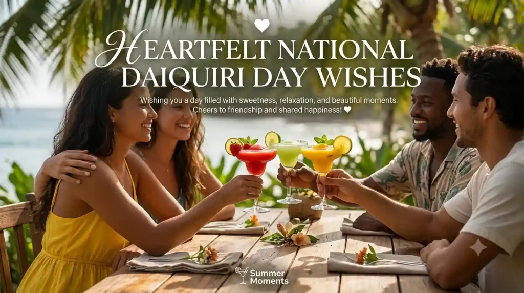 Heartfelt National Daiquiri Day Wishes