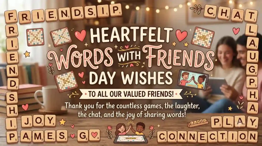 Heartfelt Words With Friends Day Wishes