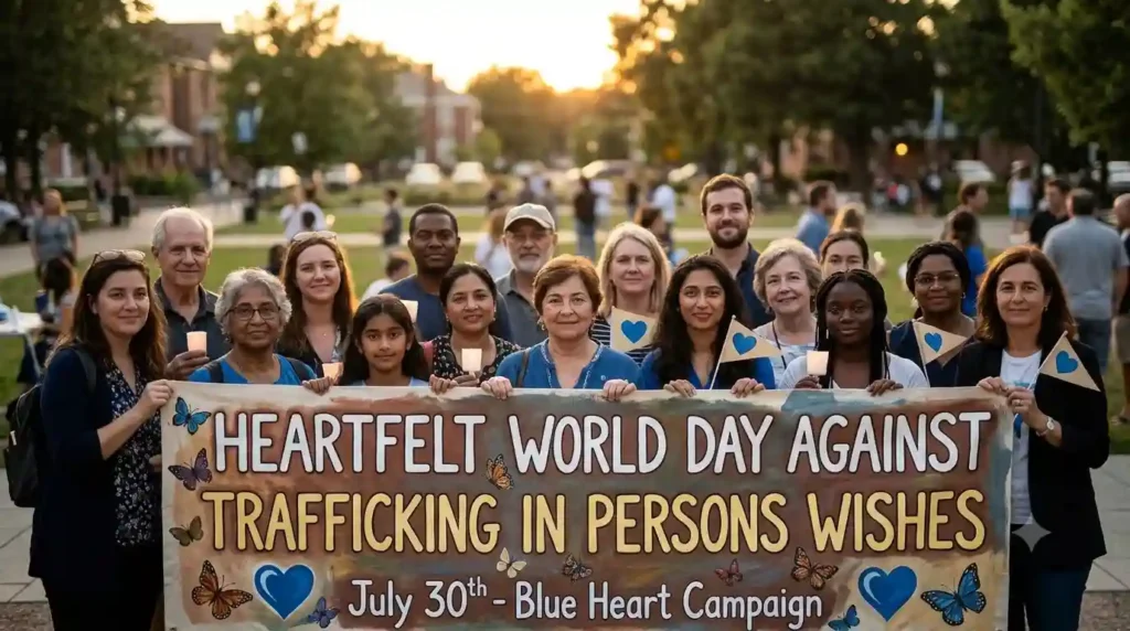 Heartfelt World Day Against Trafficking in Persons Wishes