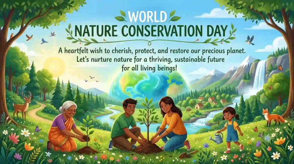 Heartfelt World Nature Conservation Day Wishes