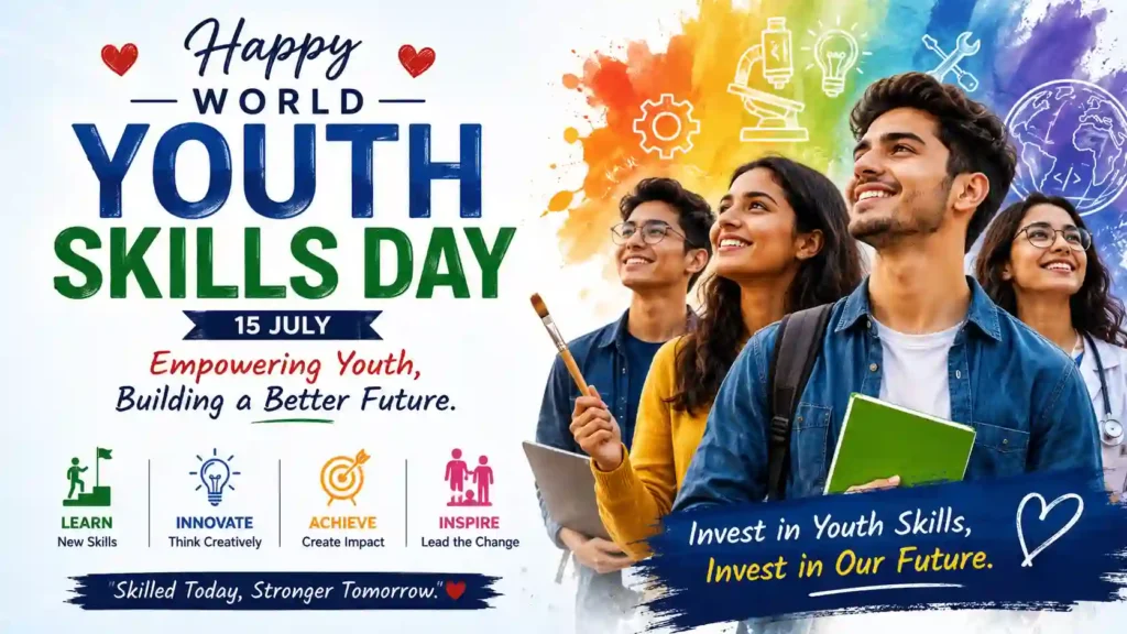 Heartfelt World Youth Skills Day Wishes