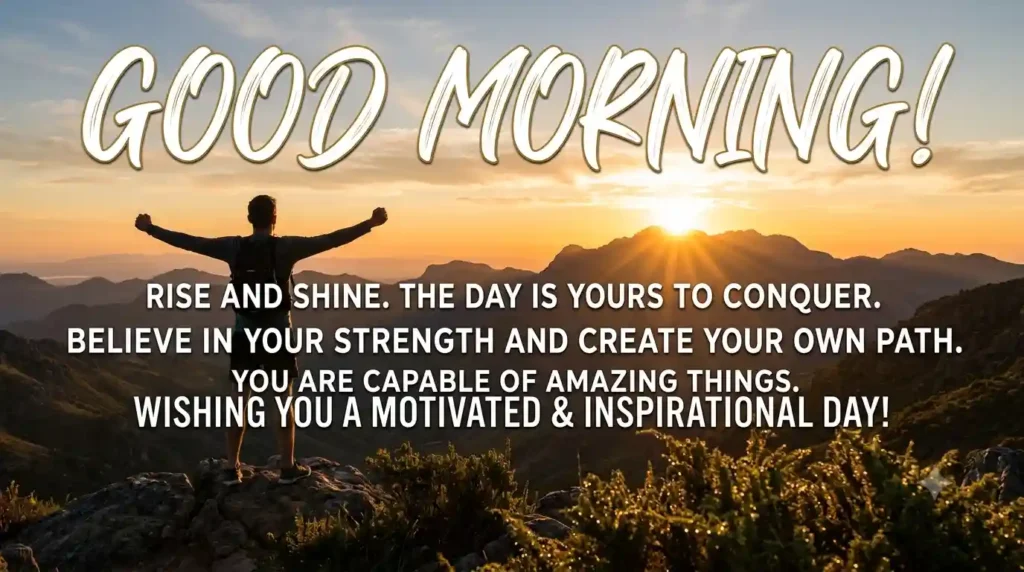 Inspirational Good Morning Wishes