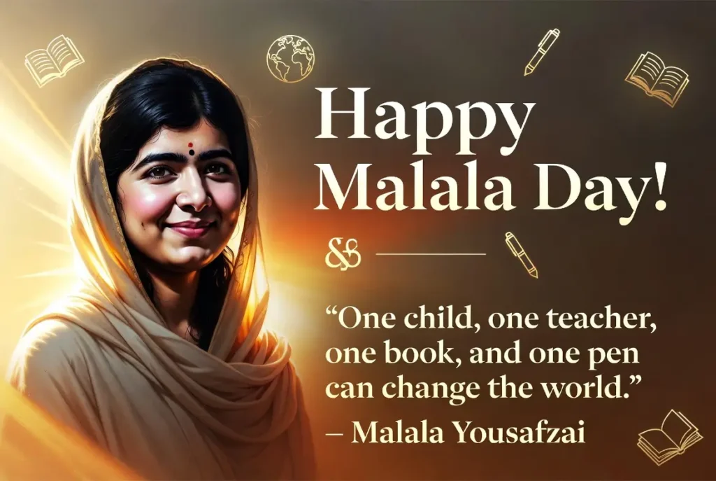 Inspirational Malala Day Wishes