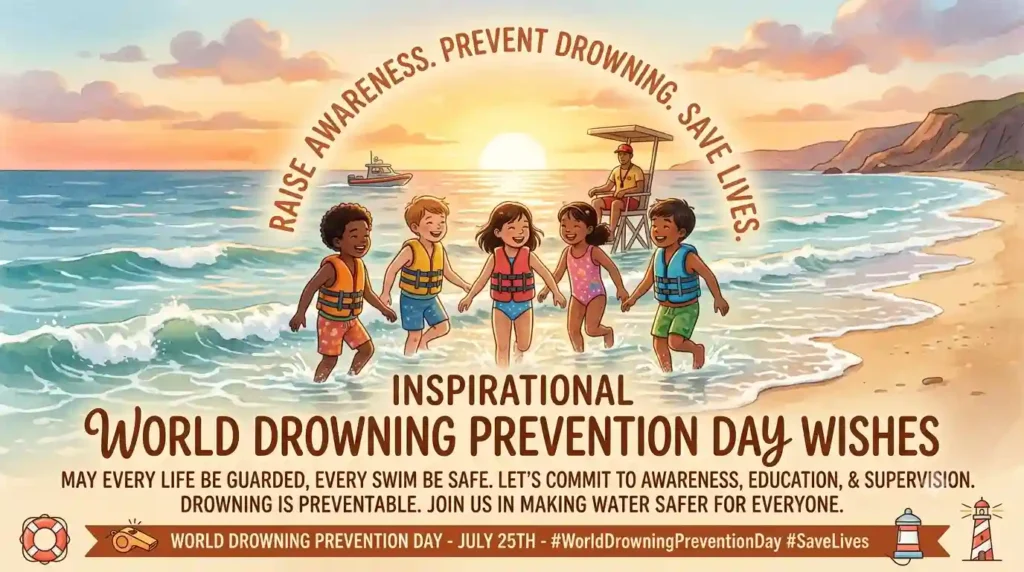  Inspirational World Drowning Prevention Day Wishes