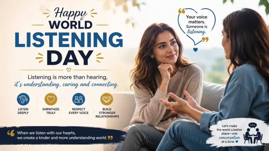 Inspirational World Listening Day Wishes
