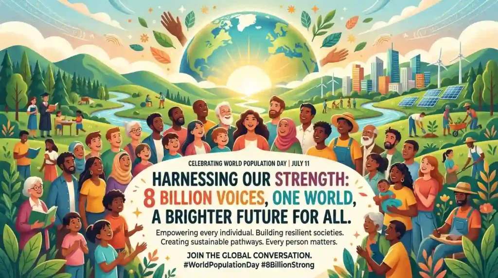 Inspirational World Population Day Greetings