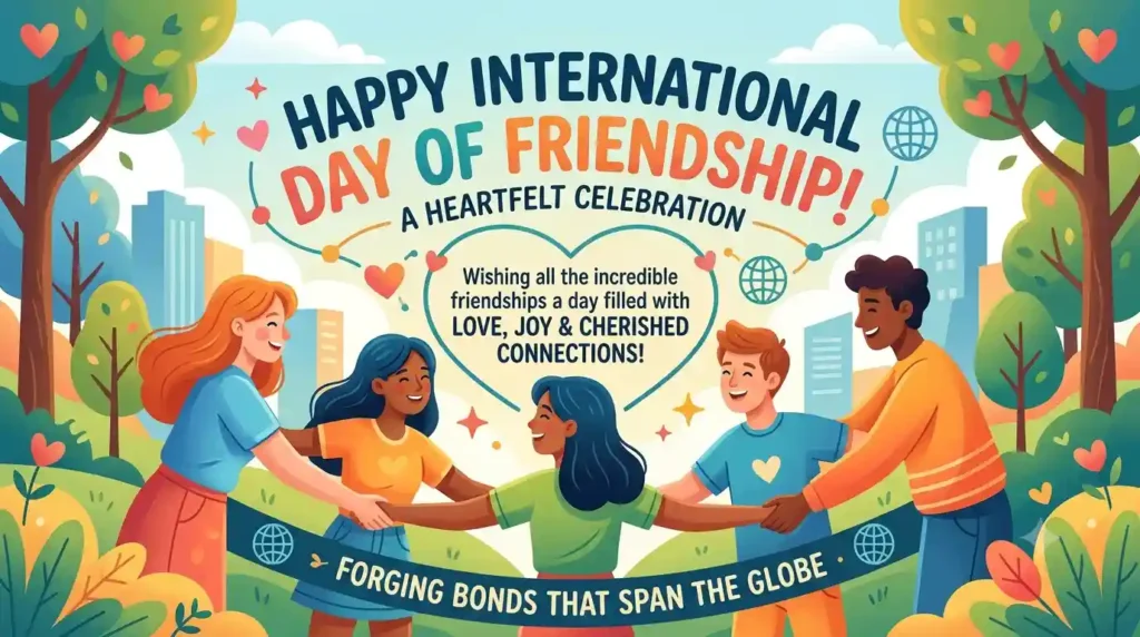 Heartfelt International Day of Friendship Wishes