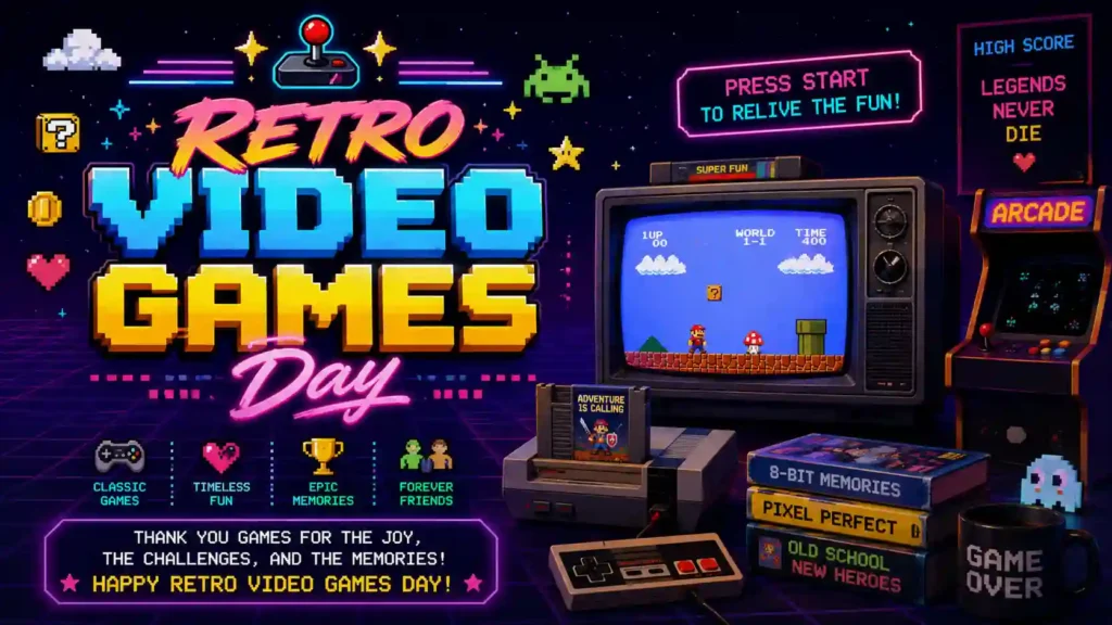 Retro Video Games Day
