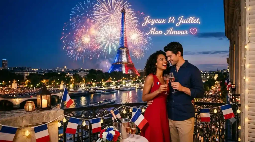 Romantic Bastille Day Wishes