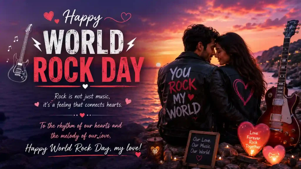  Romantic World Rock Day Wishes