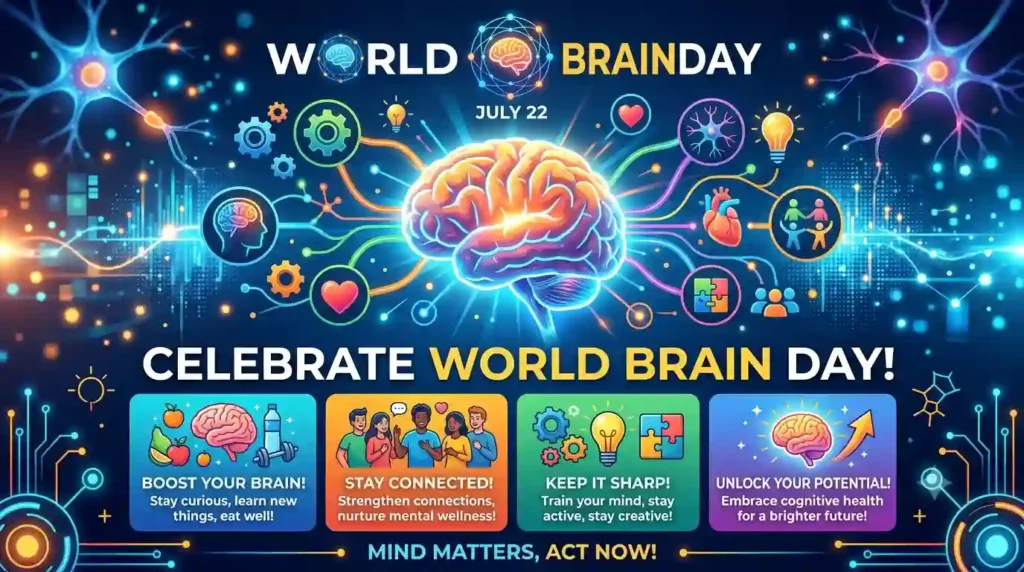 Short and Punchy World Brain Day Wishes