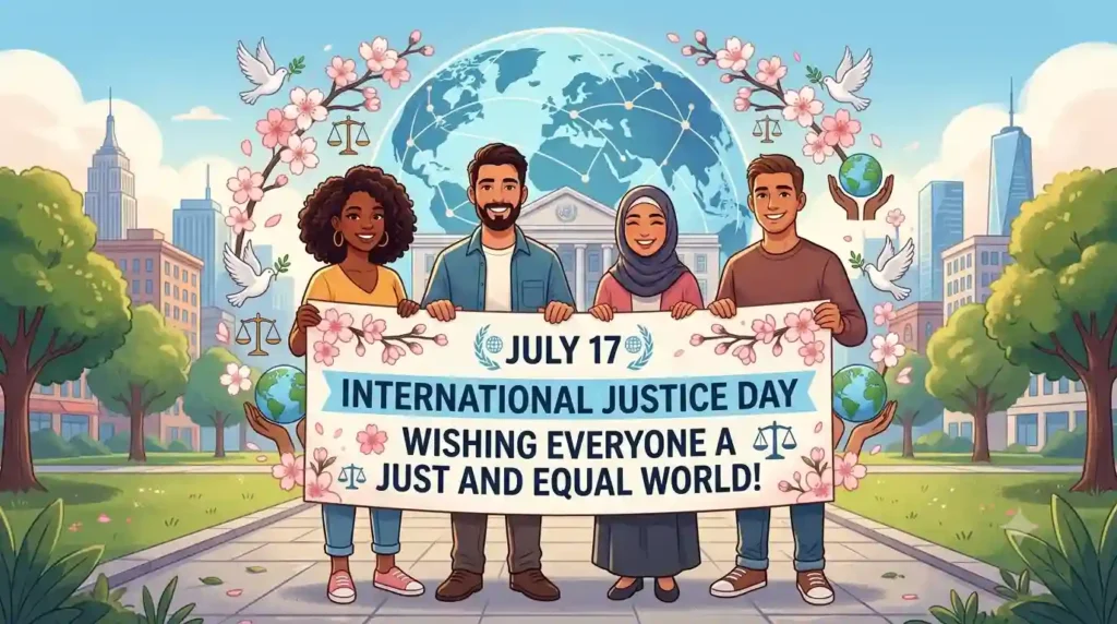  Short & Sweet International Justice Day Wishes