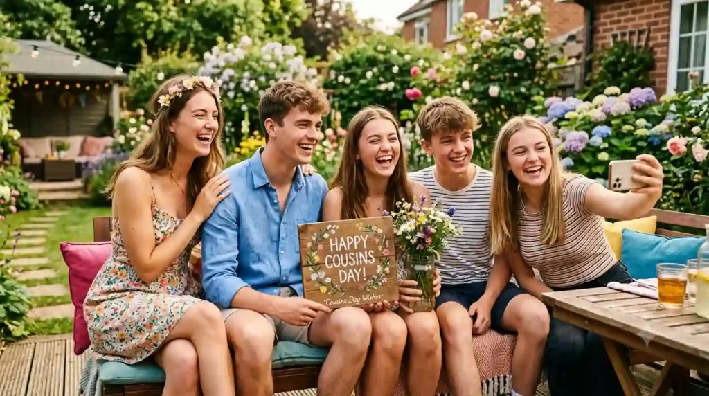 Short Cousins Day Wishes