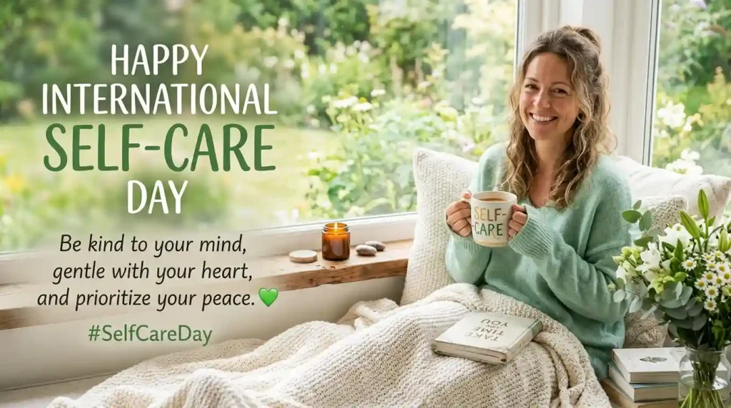 Short International Self-Care Day Wishes