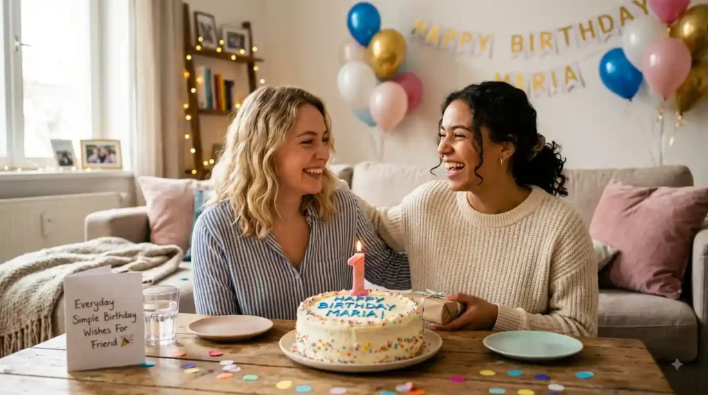 Everyday Simple Birthday Wishes For Friend