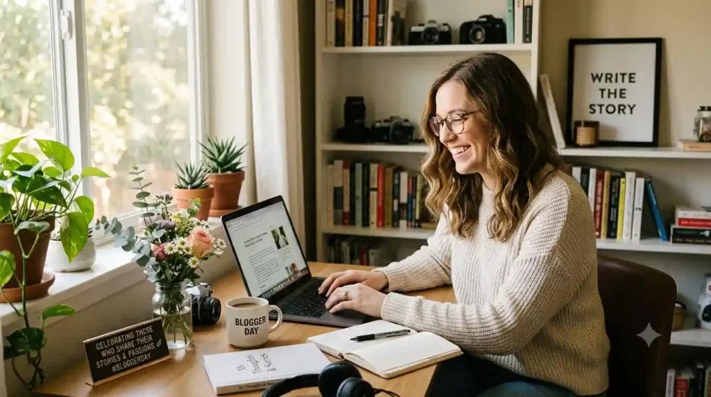 Heartfelt Blogger Day Wishes