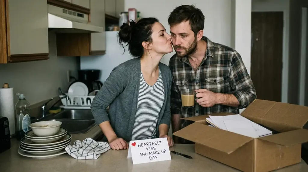 Heartfelt Kiss and Make Up Day Wishes