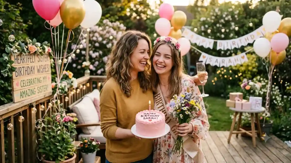 Heartfelt Sister Birthday Wishes