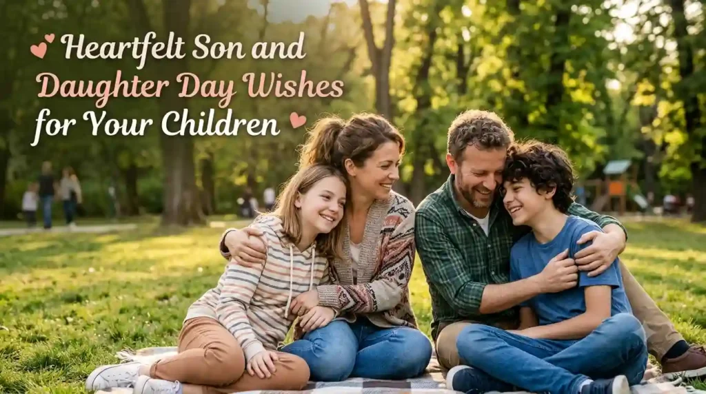 Heartfelt Son and Daughter Day Wishes for Your Children
