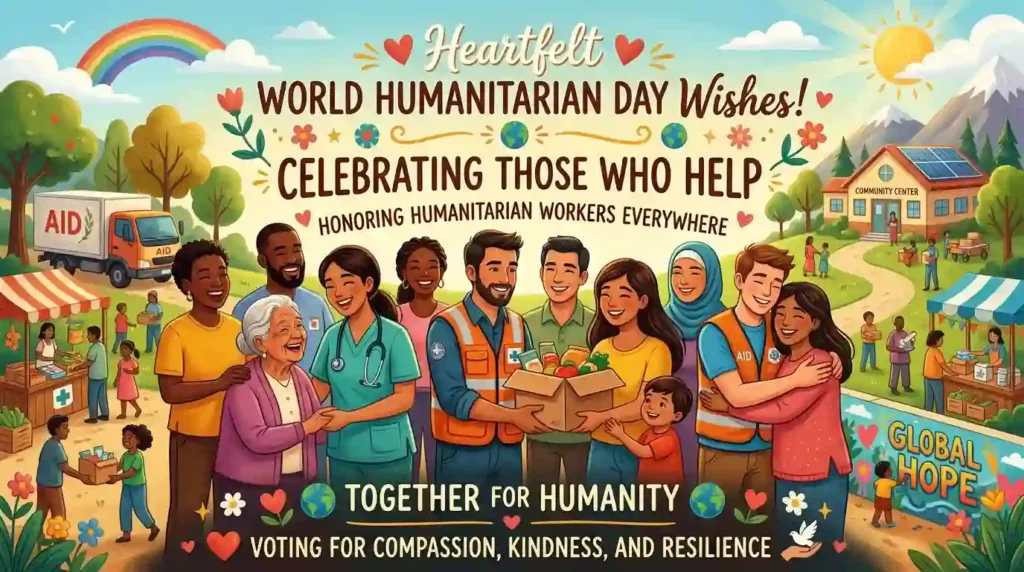Heartfelt World Humanitarian Day Wishes