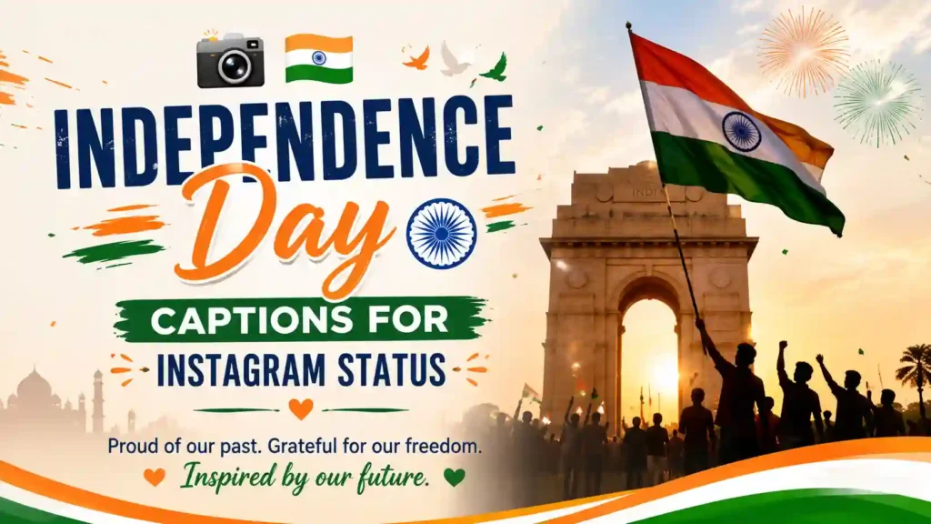 Independence Day Captions For Instagram Status