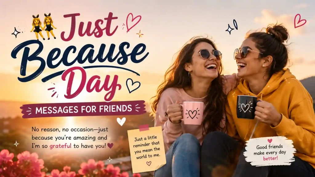Just Because Day Messages for Friends