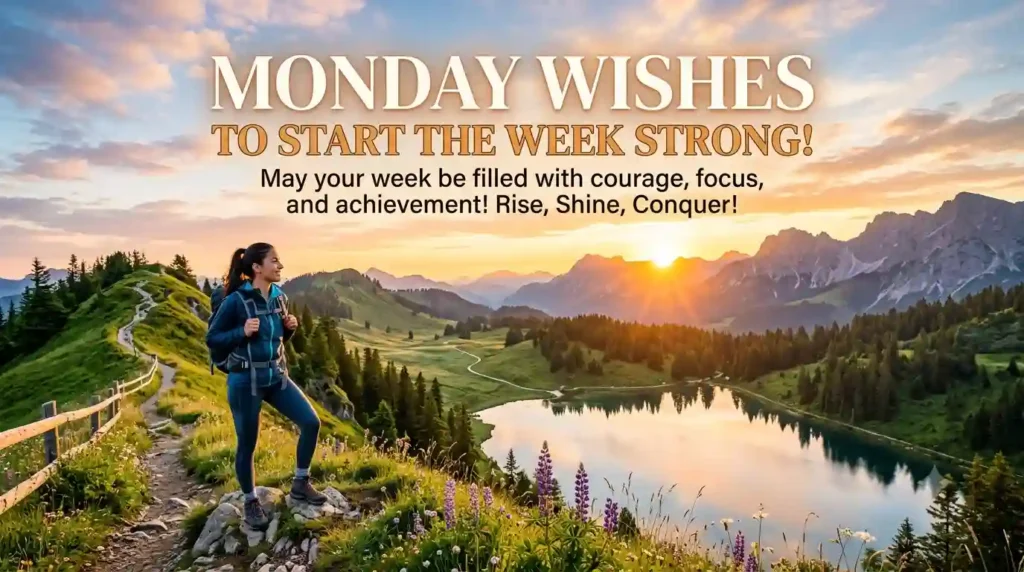 Monday Wishes to Start the Week Strong