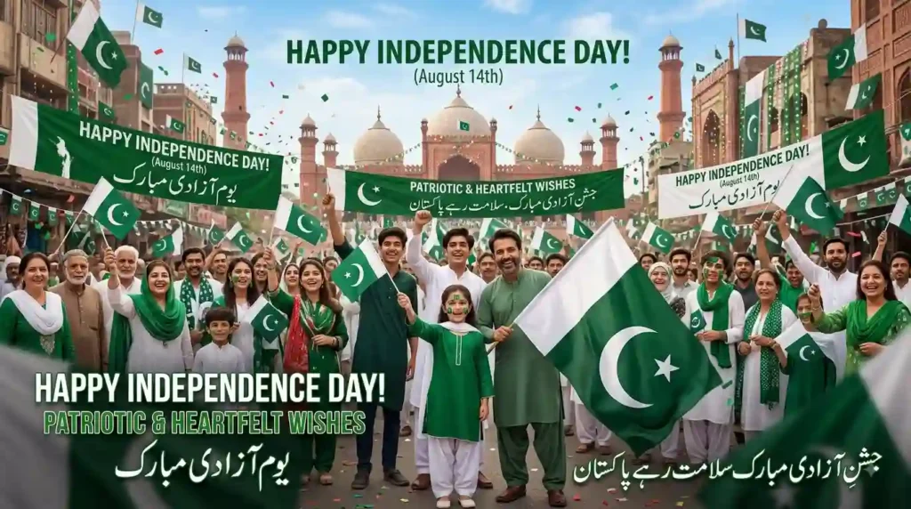 ๐ต๐ฐ Patriotic & Heartfelt Independence Day Wishes